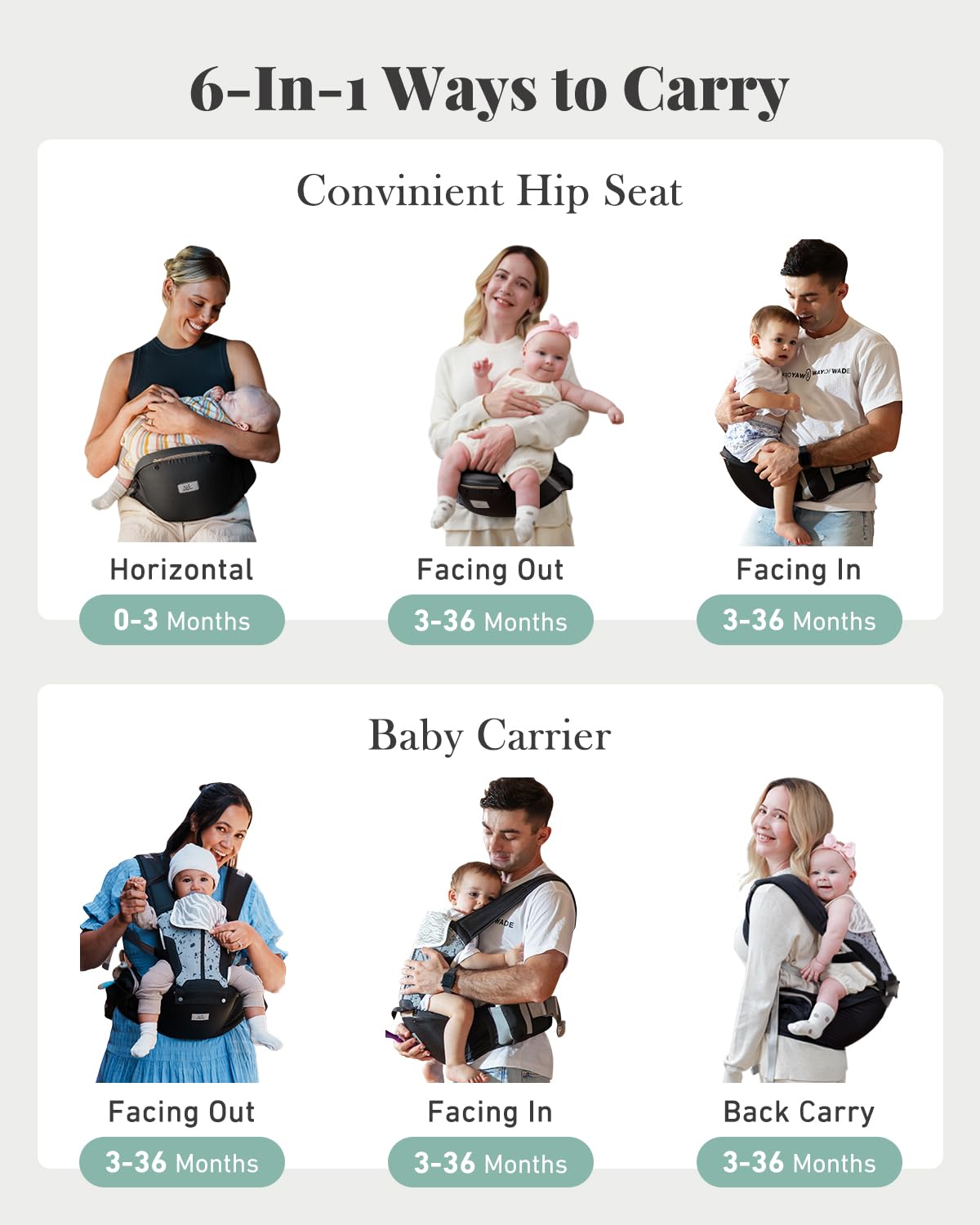 MOMTORY primer plano del tejido acolchado, suave y transpirable