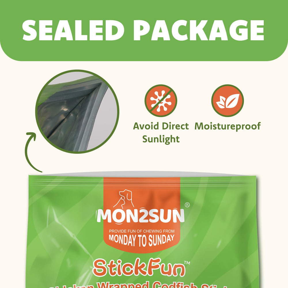 MON2SUN palito junto a regla para comparación de tamaño real