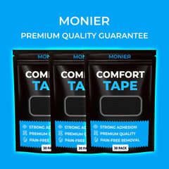 MONIER cinta junto a regla para comparar tamaño y practicidad