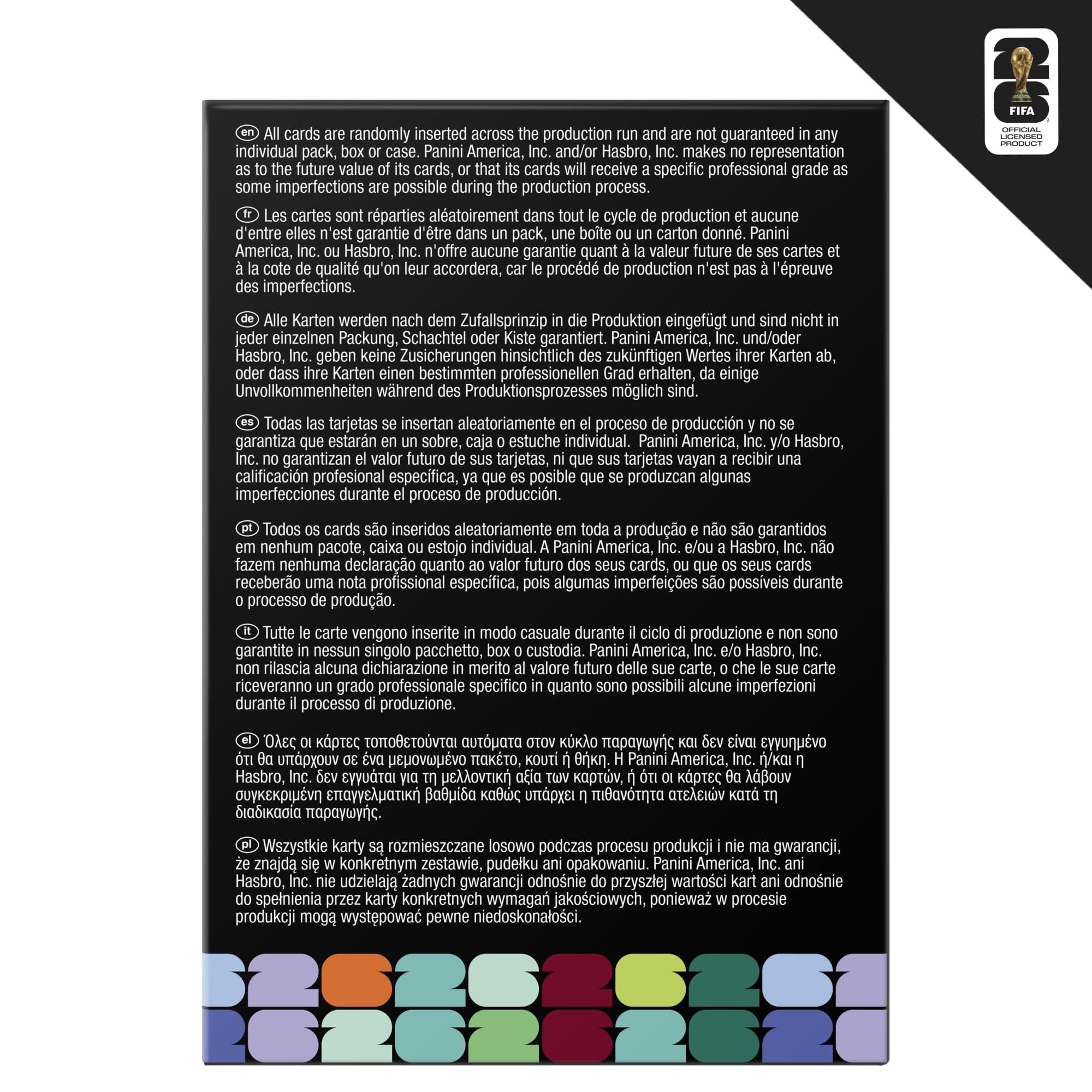 Monopoly Panini Prizm sobre abierto revelando carta con arte brillante, muestra variedad y atractivo