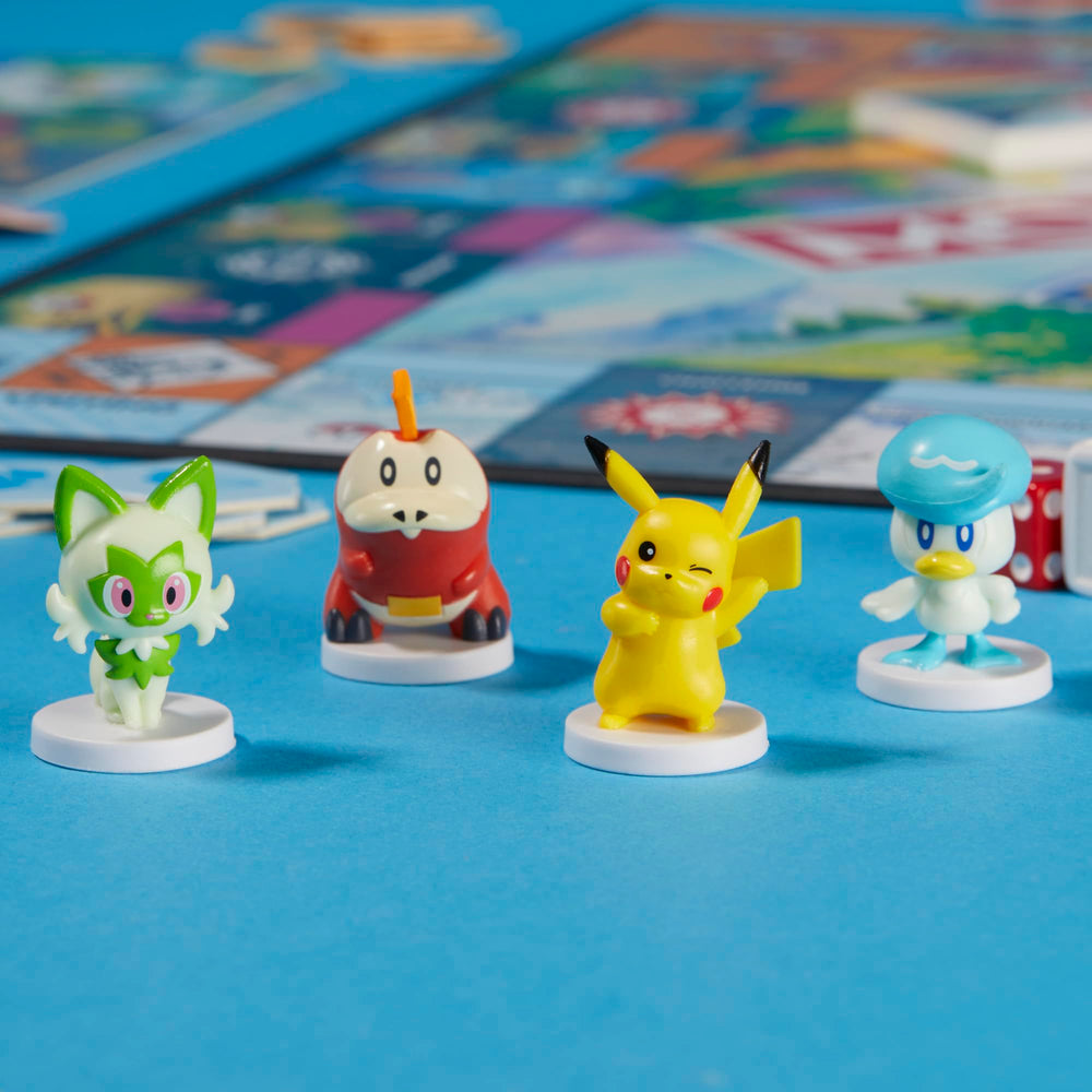 Monopoly detalle de una ubicación en el tablero tipo ciudad, beneficio: variedad de escenarios