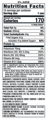 Comparación de tamaño Monster Bad Apple con mano para referencia de 16 oz