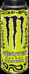 Monster Lando Norris closeup de burbujas que realzan frescura y sabor