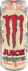 Monster Pacific Punch detalle de la textura y color del jugo para apreciar su perfil frutal