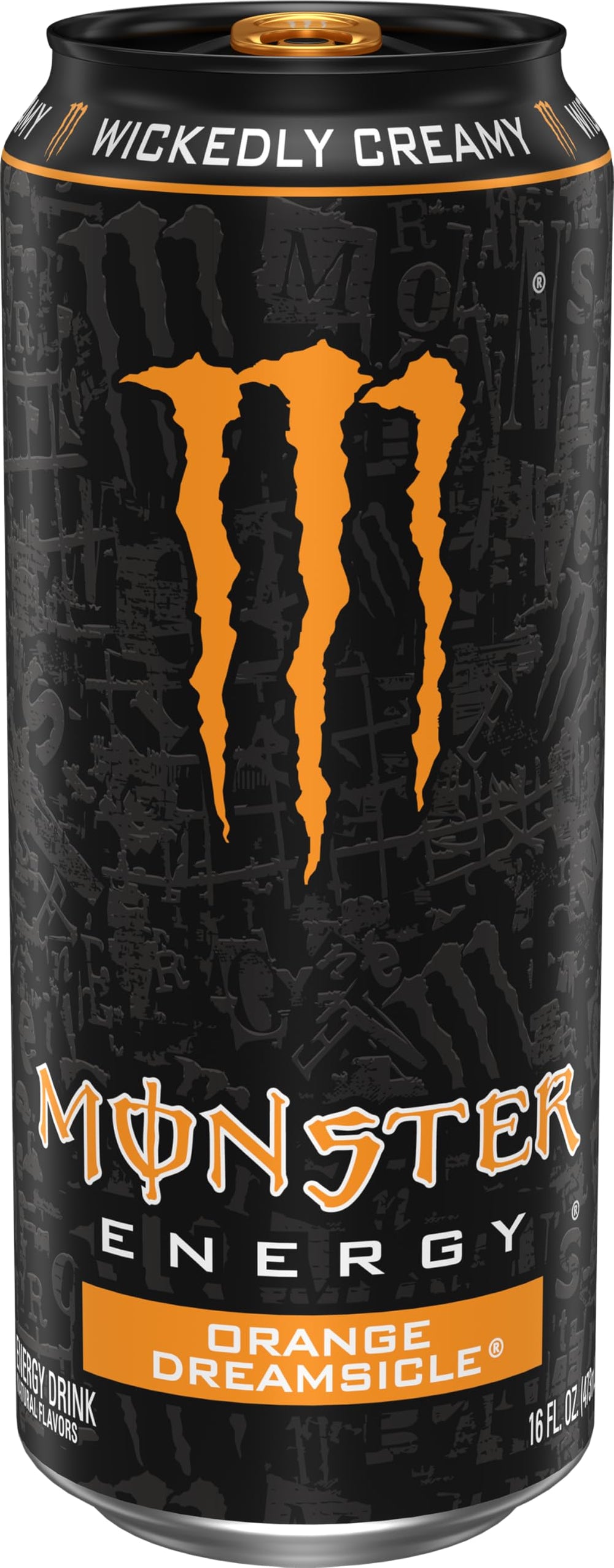 Monster pack de 15 latas alineadas, ideal para eventos y almacenamiento