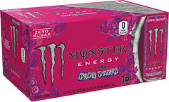 Monster Ultra Punk Punch detalle de etiqueta y textura, diseño llamativo