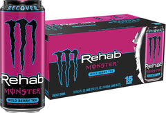 Monster lata frontal mostrando diseño y sabor wild berry