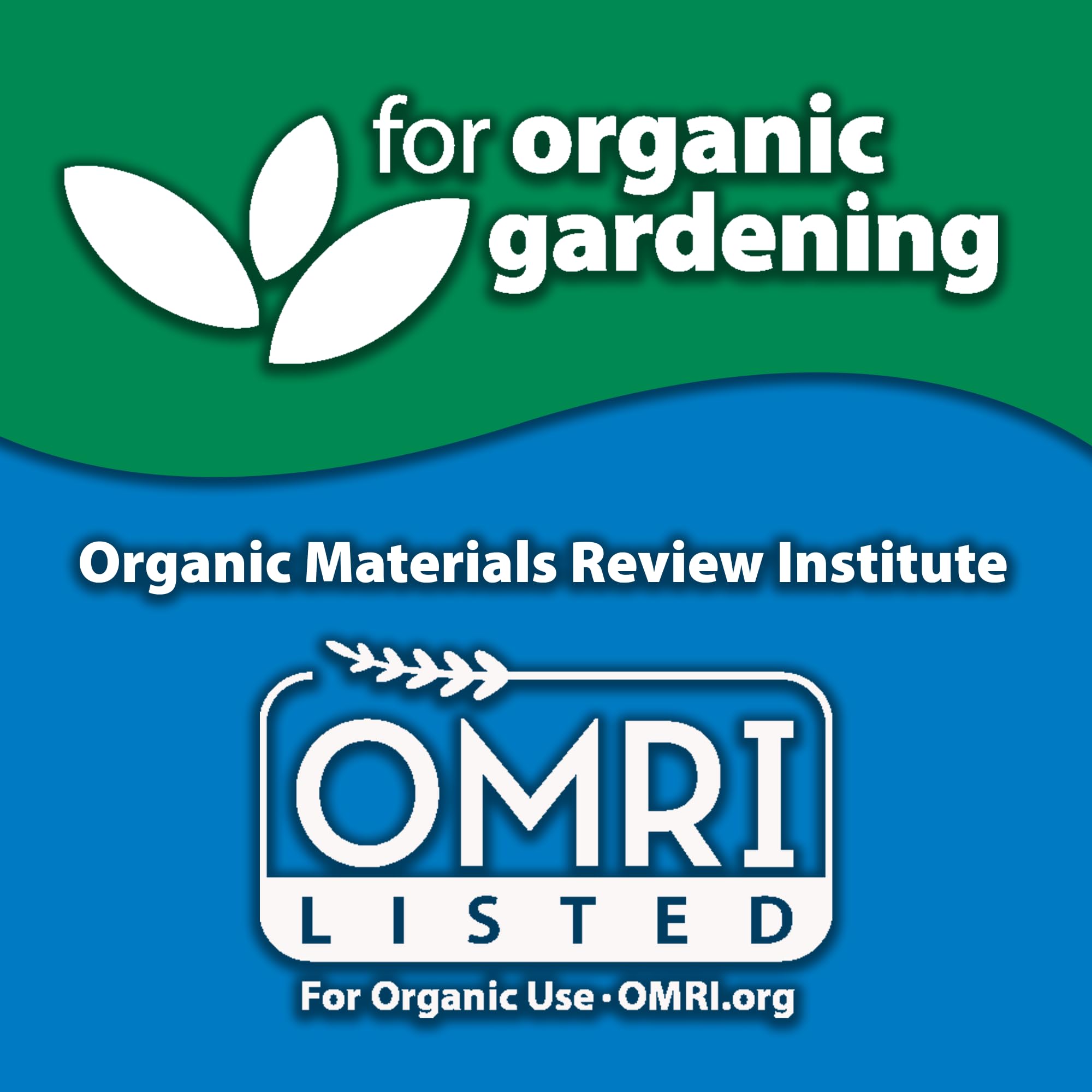 Monterey etiqueta OMRI visible indica aptitud para cultivo orgánico