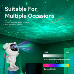 Mooyran base lunar removible demostrando versatilidad decorativa y práctica