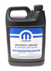 Mopar front packaging showing label and 1 gallon for correct OEM part recognition and convenience
