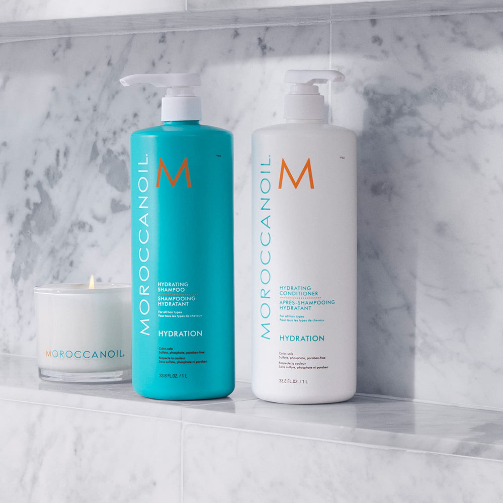 Moroccanoil etiqueta con ingredientes clave para confianza del usuario