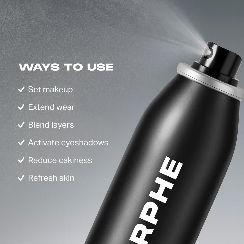 MORPHE cierre y válvula tipo bag-on-valve demostrando pulverización suave
