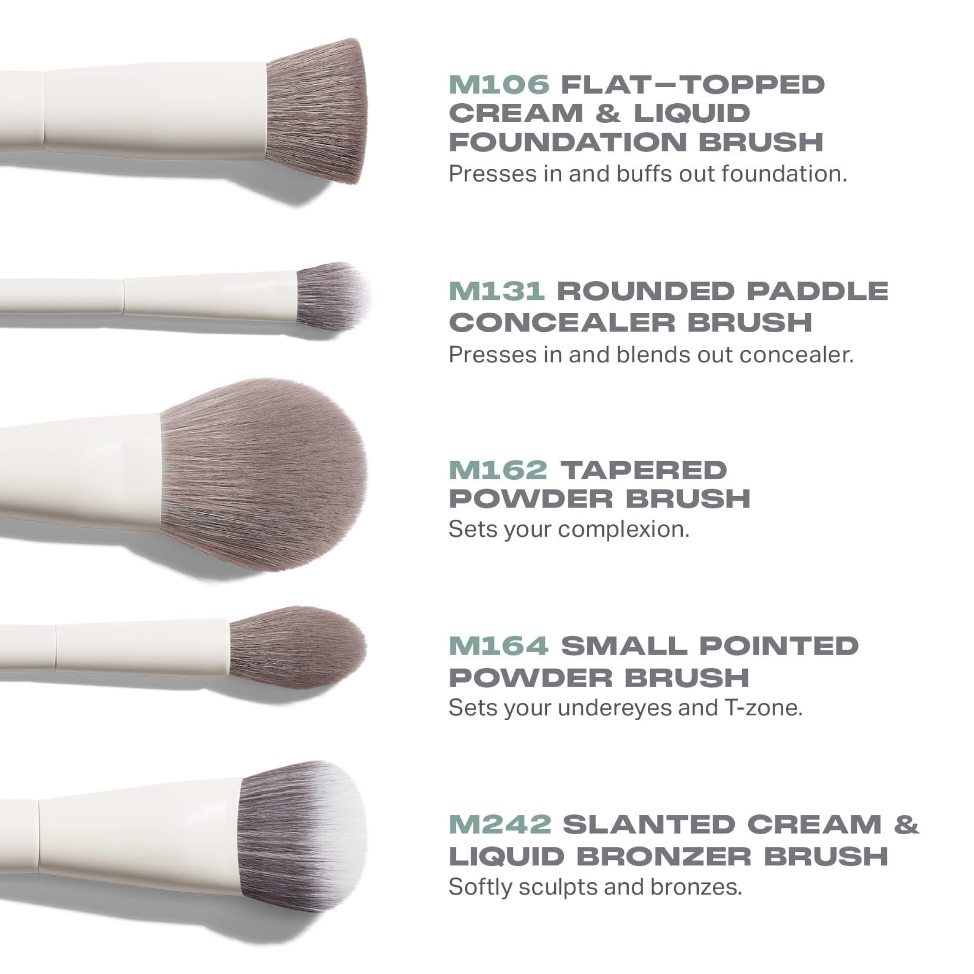 MORPHE brocha para bronceador difuminando para transición natural y dimensionalidad