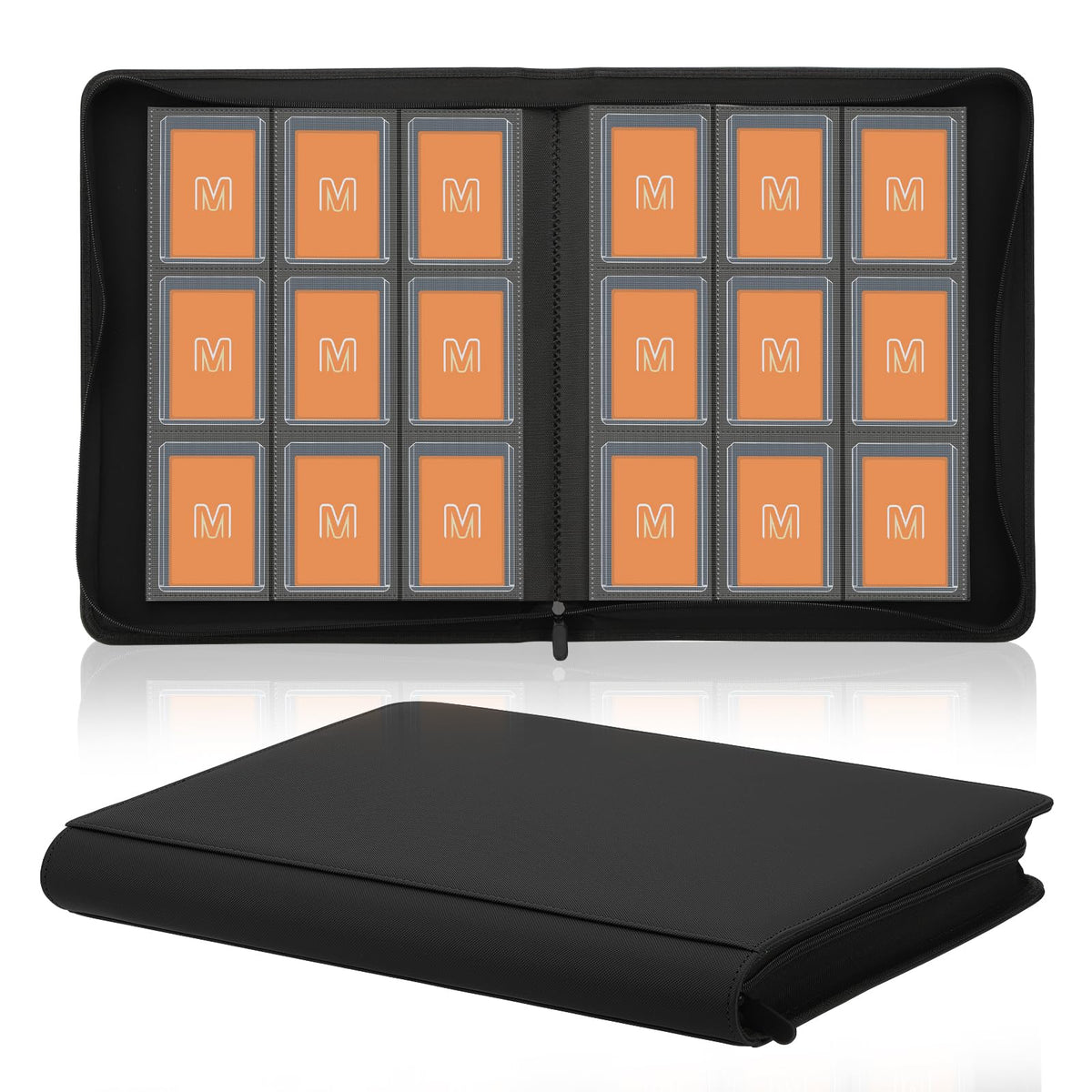 MOSLA portada frontal del binder con protección y aspecto elegante
