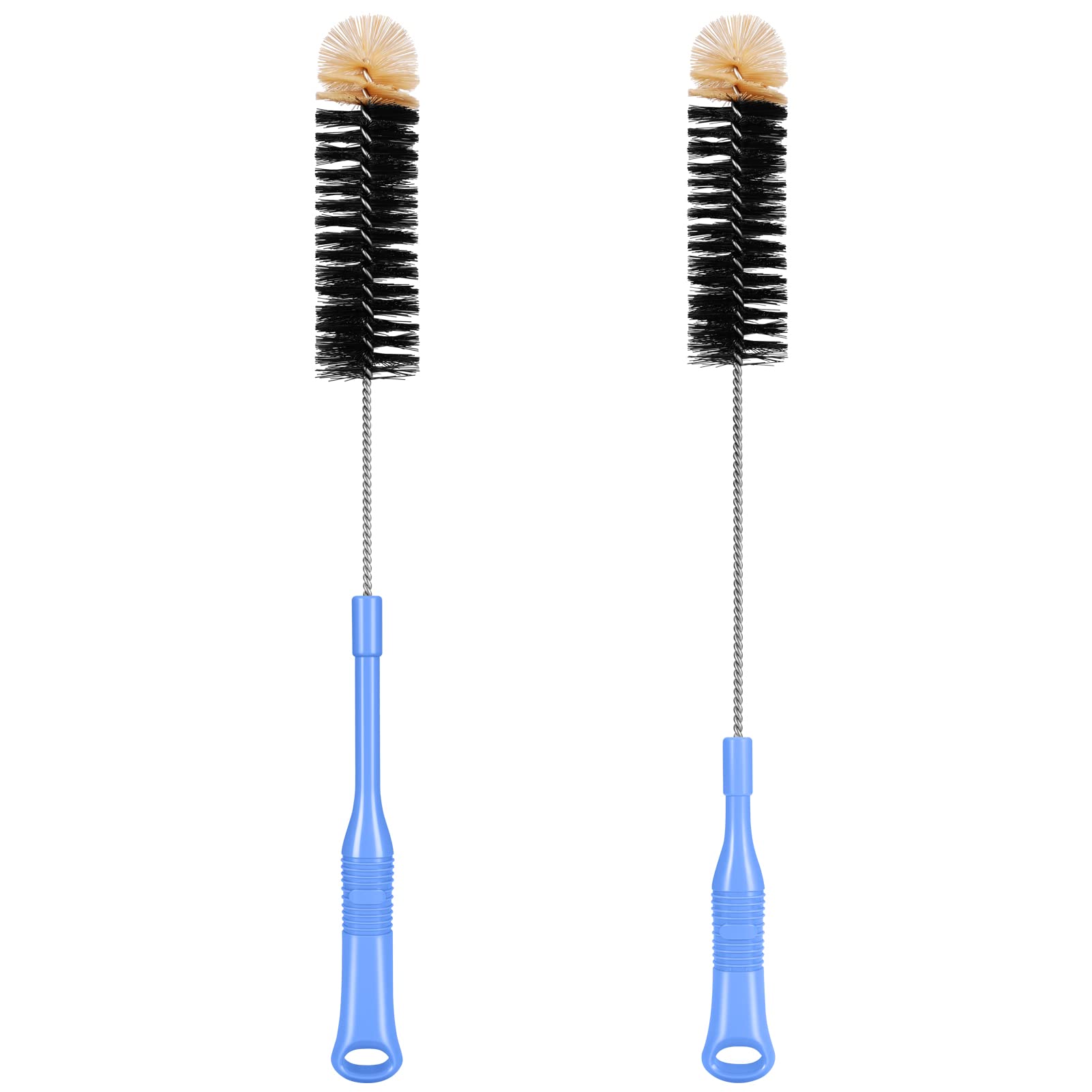 MOSOLAN cepillo frontal pack 2 mostrando longitud y cabezal, limpieza profunda