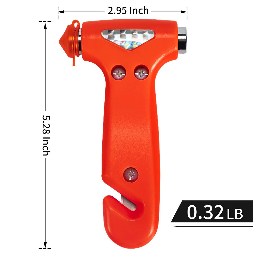 MOTORBUDDY detalle de la ranura del cortacinturones para corte seguro