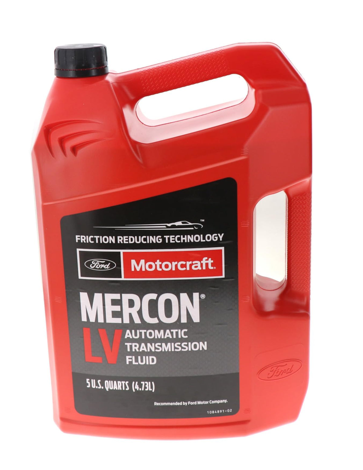Motorcraft XT105Q3LV envase frontal con etiqueta clara y capacidad 5 qt, garantía de compatibilidad