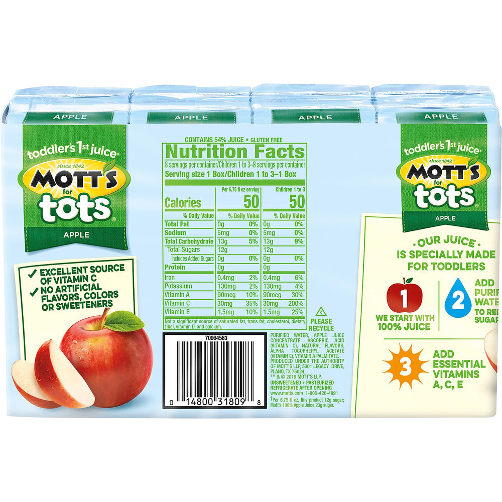 Mott's comparación de tamaño en mano para control de porciones