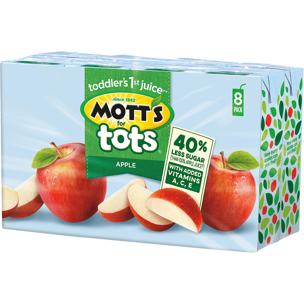 Mott's en lonchera junto a snack para meriendas balanceadas