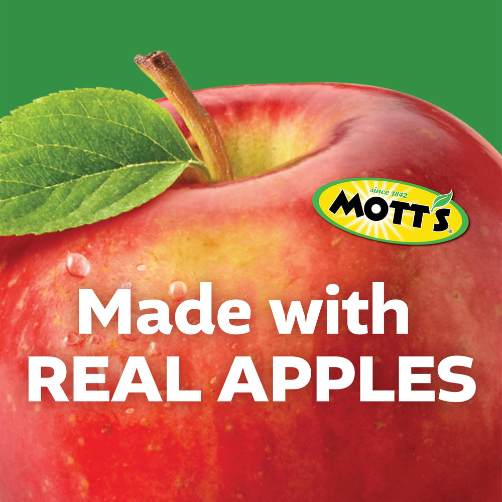Mott's etiqueta y detalles nutricionales para lectura rápida