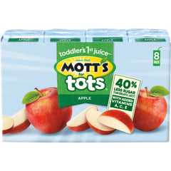 Mott's vertido en vaso resaltando aspecto natural y apetecible