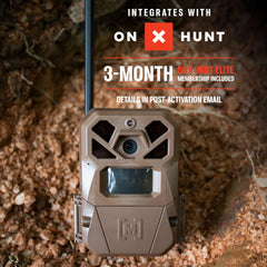 Moultrie EDGE 2 flash low-glow en noche para fotos discretas