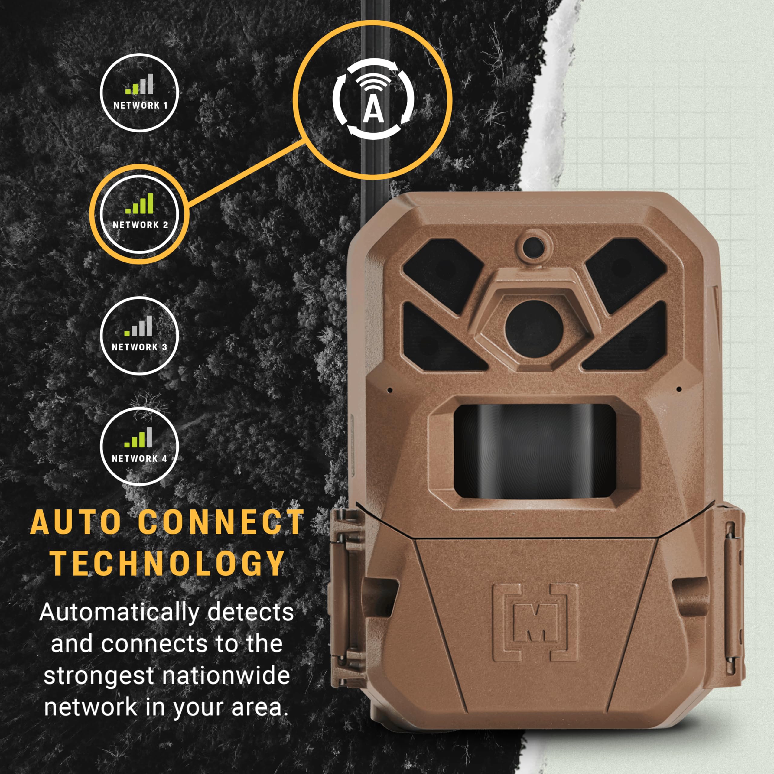 Moultrie EDGE 2 pantalla de la app Moultrie Mobile para control remoto