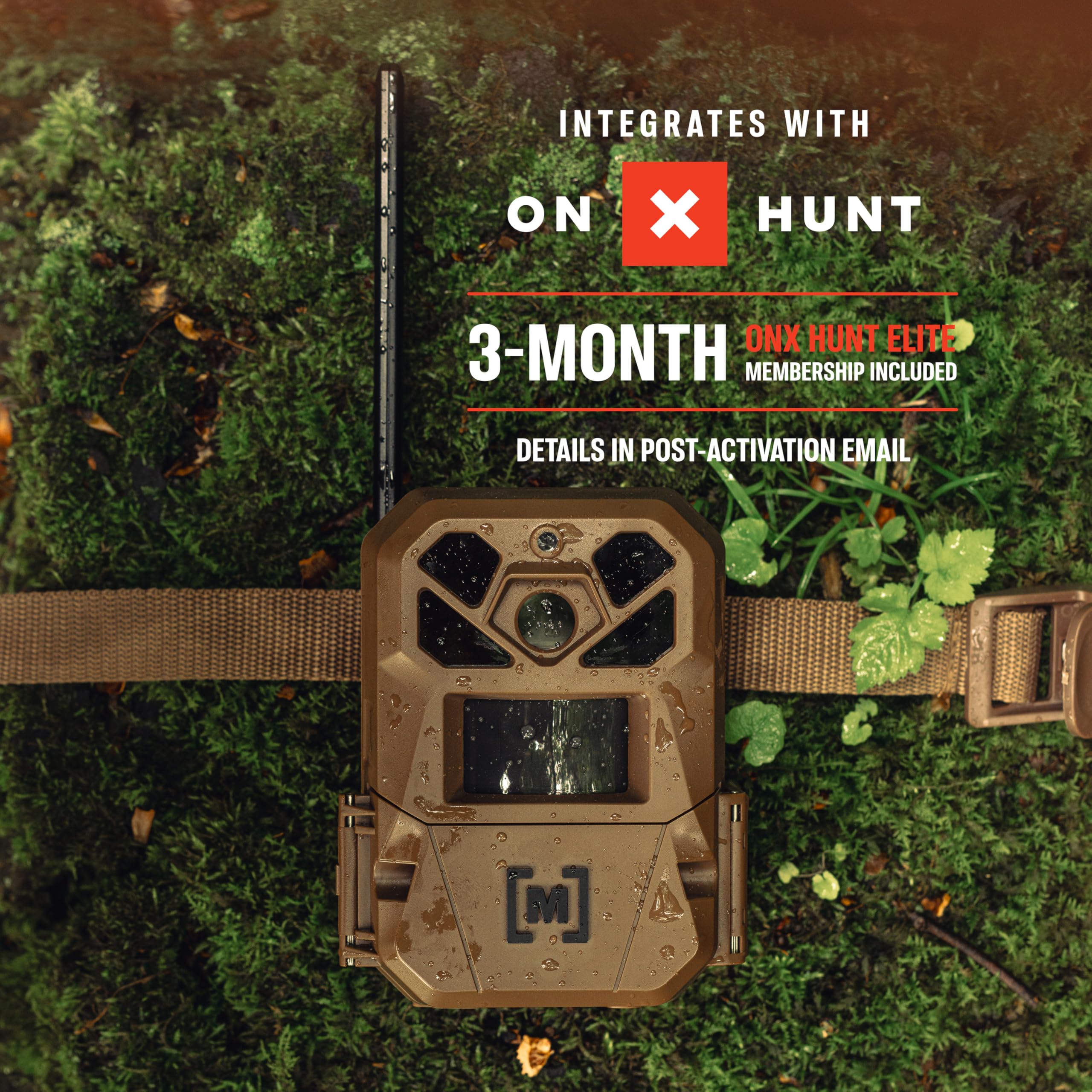 Moultrie EDGE 3 toma nocturna con infrarrojo que evita espantar animales