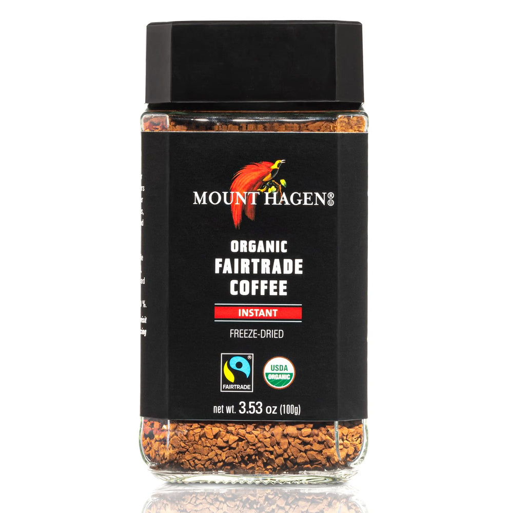 Mount Hagen textura del café granulado preservando aroma y fácil disolución