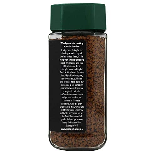 Mount Hagen etiqueta con sellos orgánico y Fairtrade verificados
