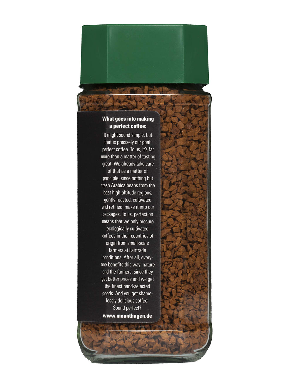 Mount Hagen disolviÃ©ndose en agua frÃ­a para iced coffee instantÃ¡neo