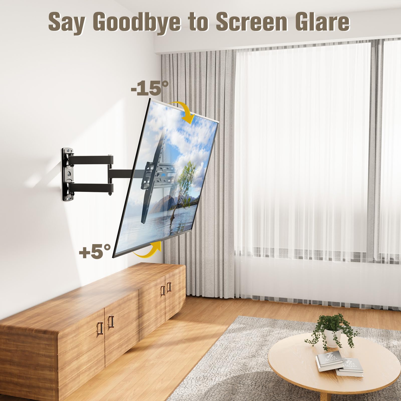 Mounting Dream brazo articulado extendido para ajustar distancia de visión