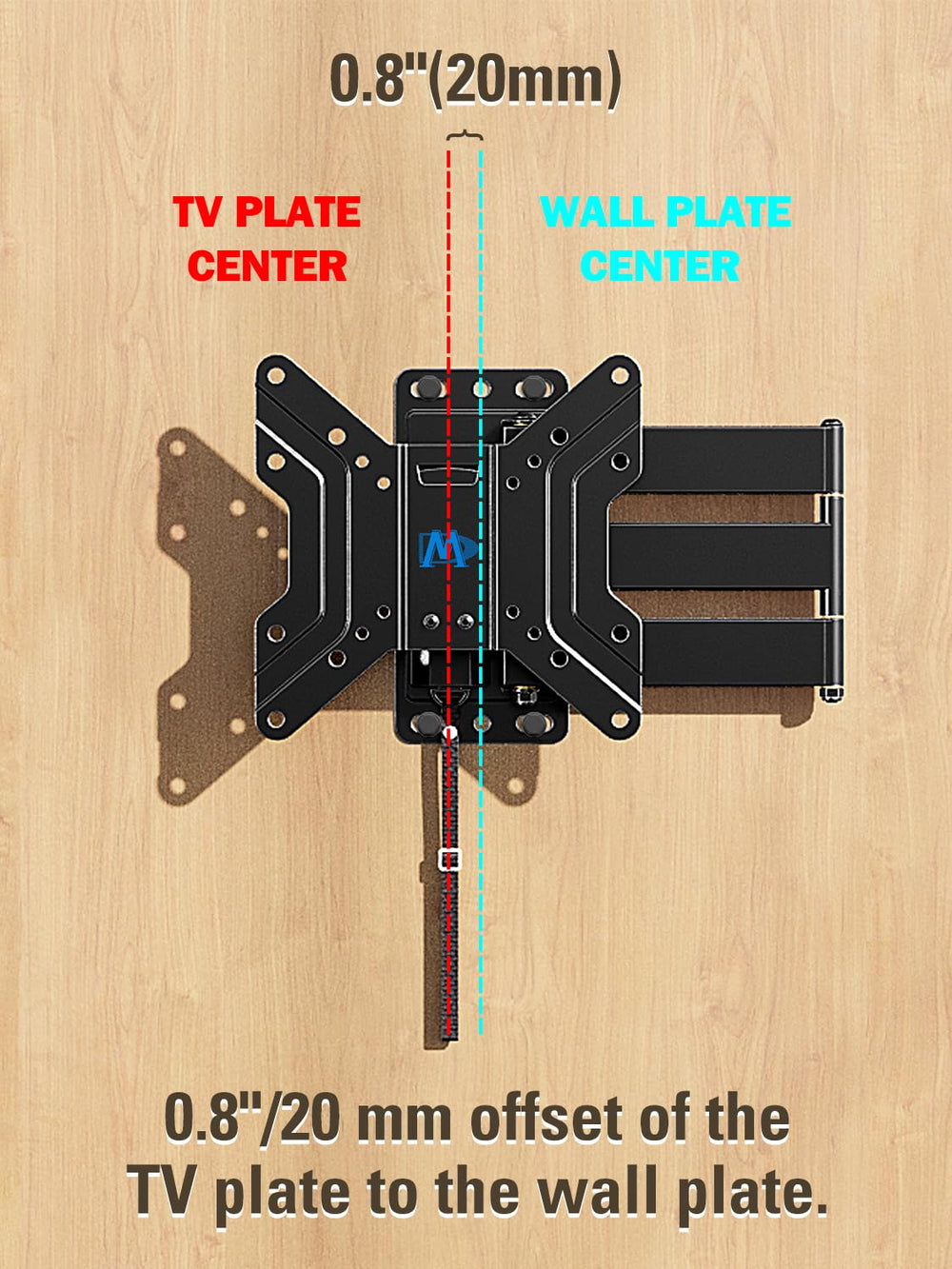 Mounting Dream soporte fijado en tablero de RV con montaje correcto
