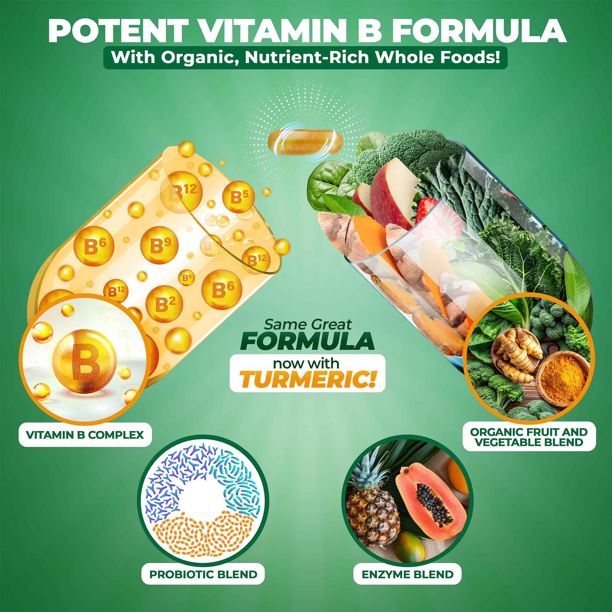 MoxyVites etiqueta nutricional enfocada en vitaminas B activas y dosificación