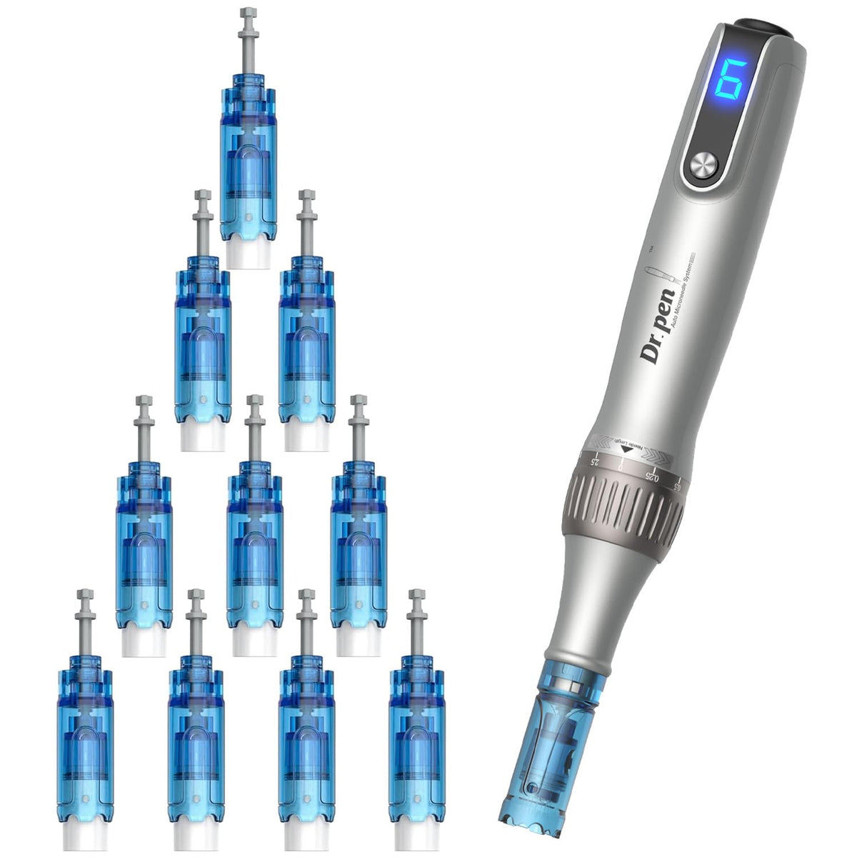 MPK cartucho frontal en envase sellado mostrando compatibilidad y seguridad