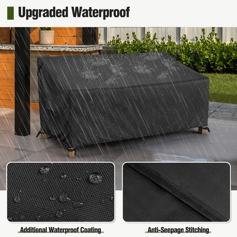 MR. COVER windproof buckles and drawstrings secure cover in wind