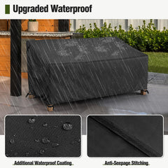 MR. COVER windproof buckles and drawstrings secure cover in wind