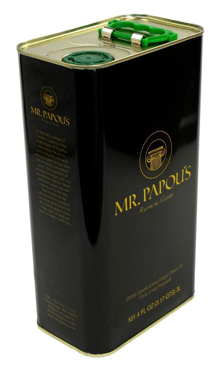 Mr. Papou's frente de la botella 3 litros mostrando etiqueta clara y calidad