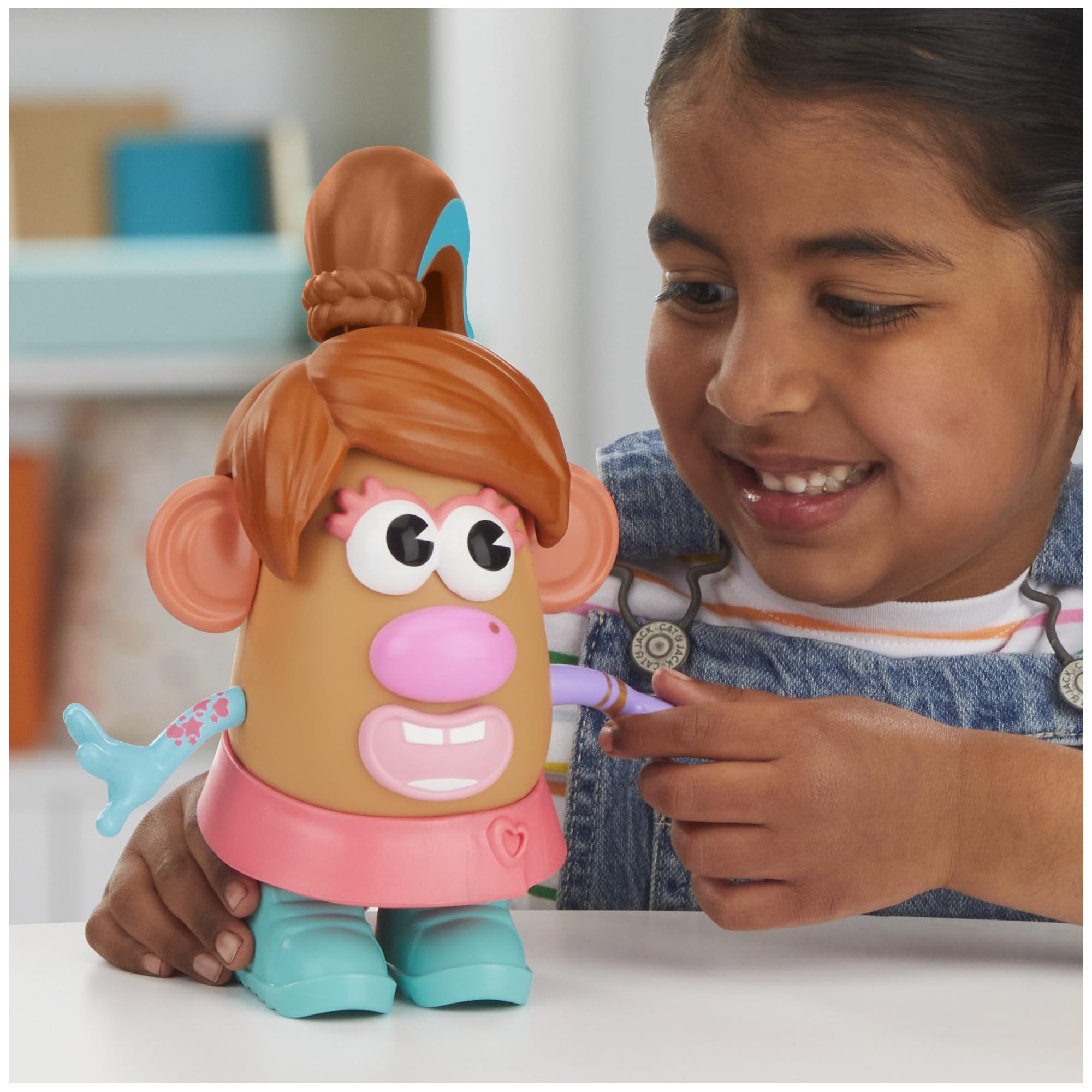 Mr. Potato Head apertura tater tush guardado fácil y ordenado