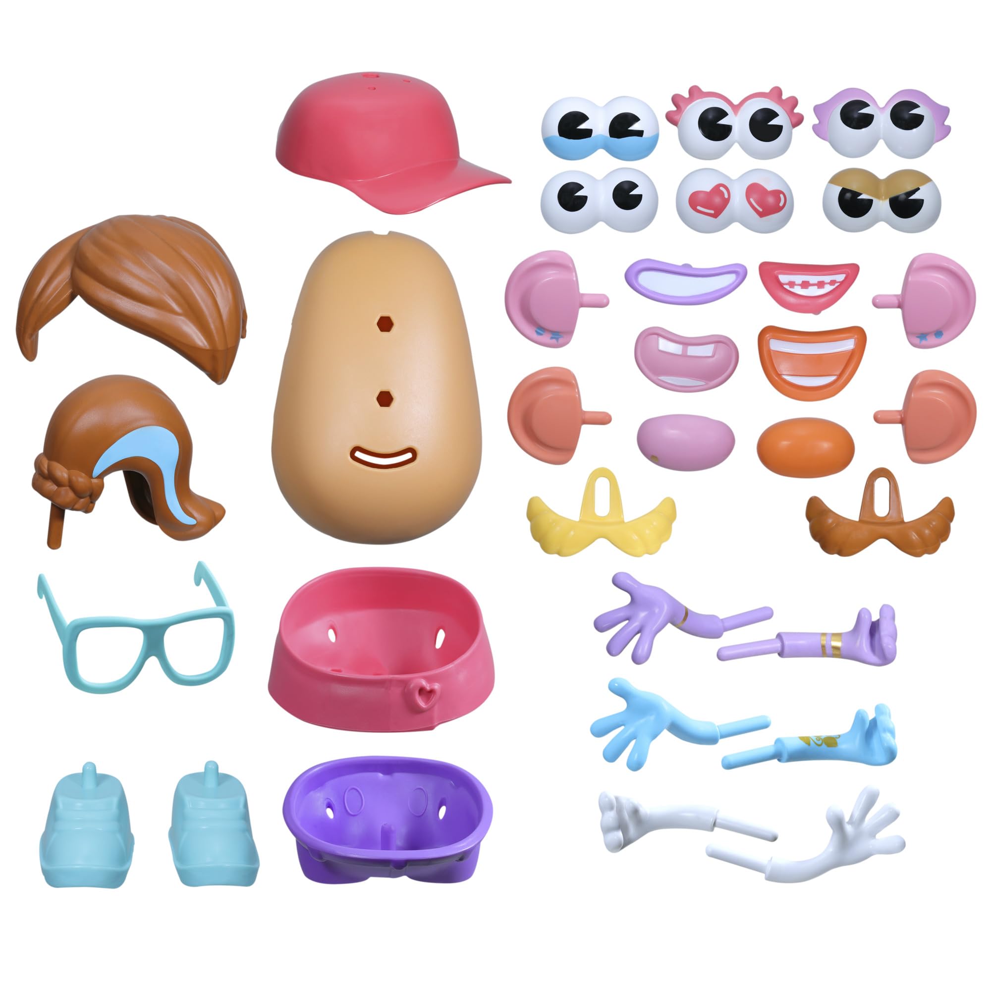 Mr. Potato Head primer plano de accesorios para combinar creatividad