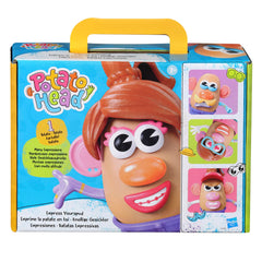 Mr. Potato Head vista frontal del empaque mostrando piezas y valor educativo