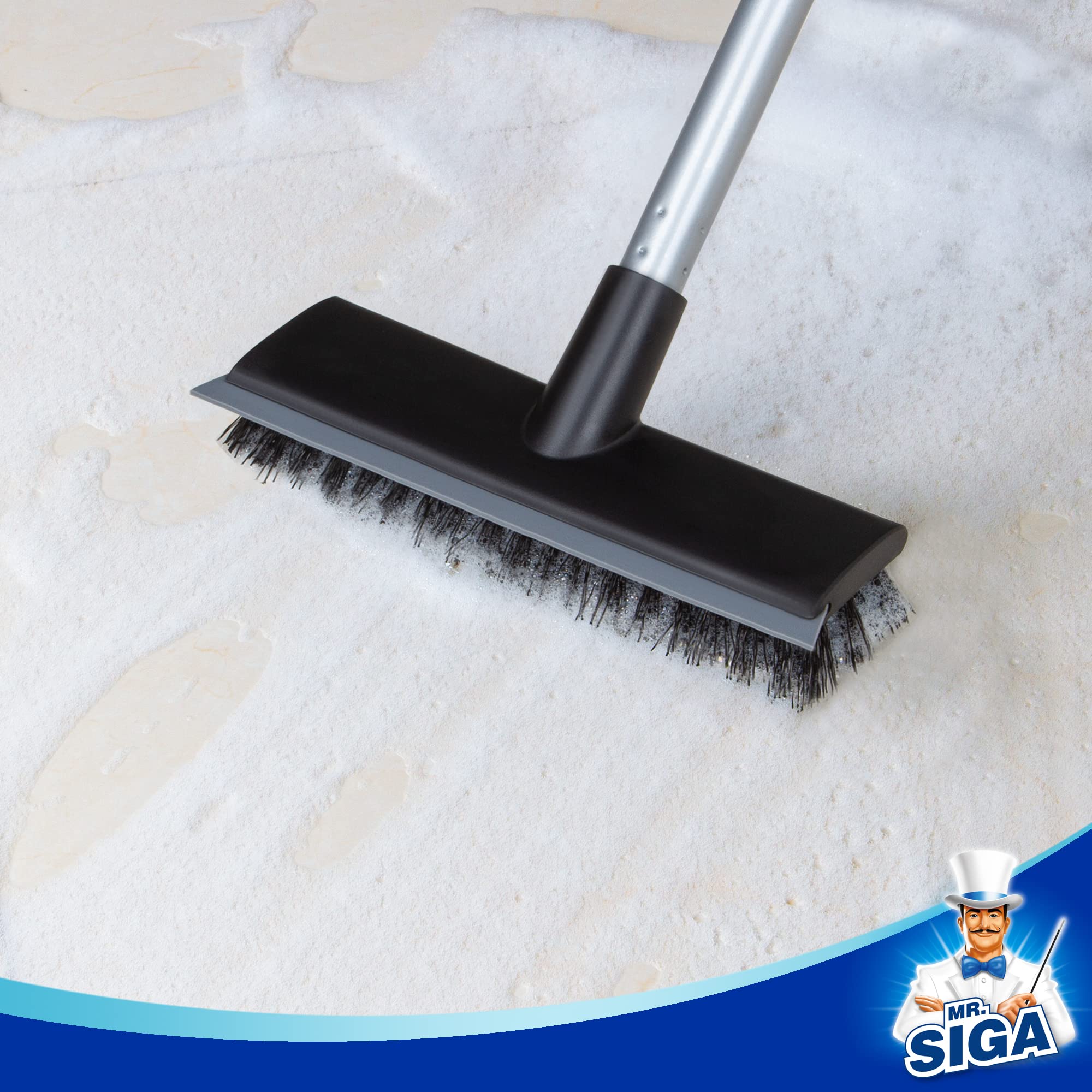 MR.SIGA comparación de tamaño junto a mano para referencia de alcance