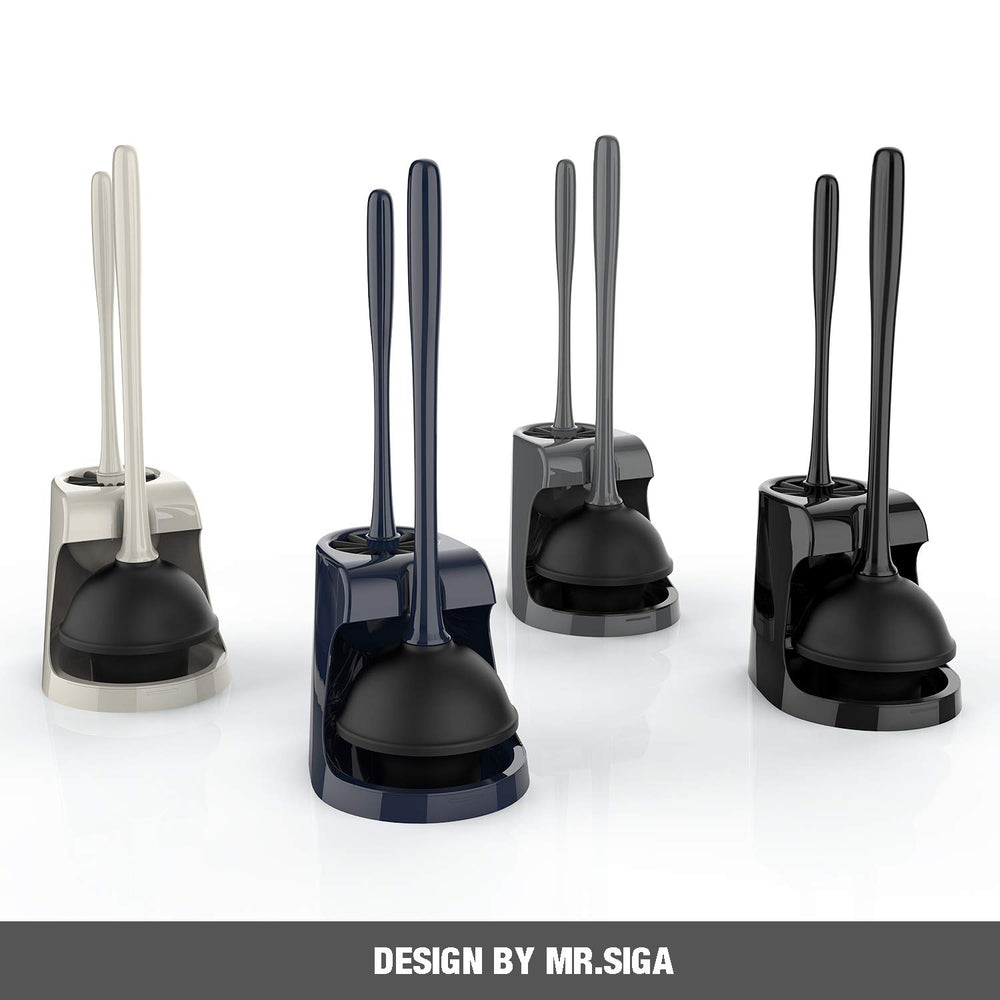 MR.SIGA holder drip tray detail capturing water and reducing mess benefit