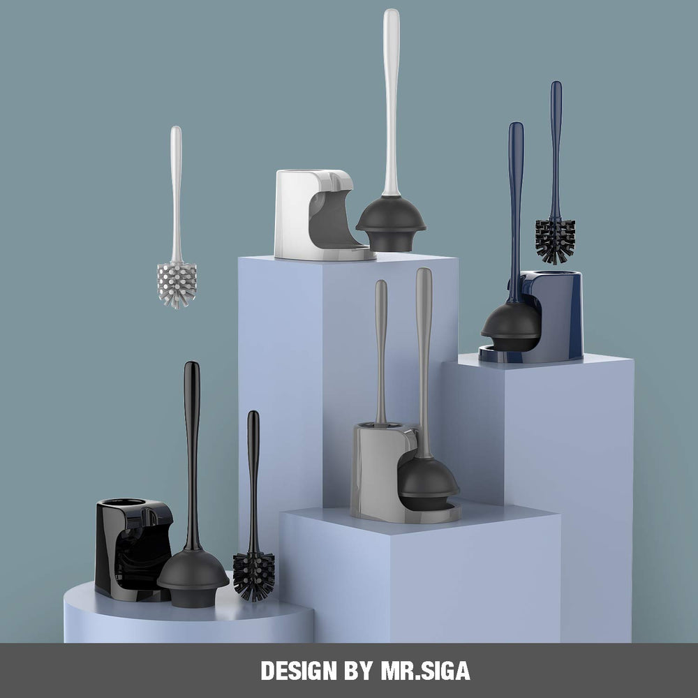 MR.SIGA plunger rubber cup close up delivering strong suction for clogs