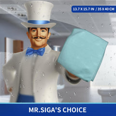 MR.SIGA detalle de microfibra ultra fina que evita rayas