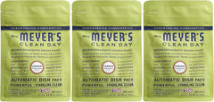 Mrs. Meyer's envase frontal del pack x3 con beneficio de duración