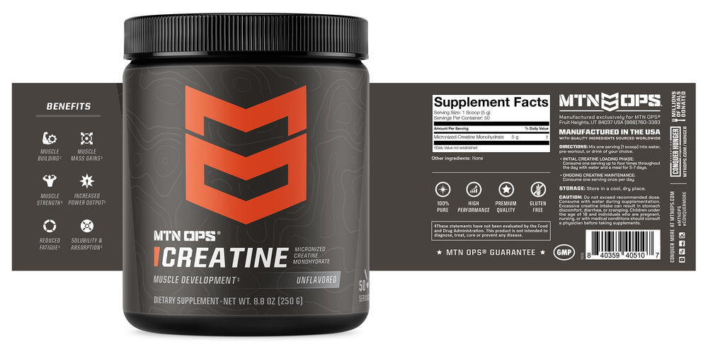 MTN OPS etiqueta con ingredientes claros mostrando transparencia del producto
