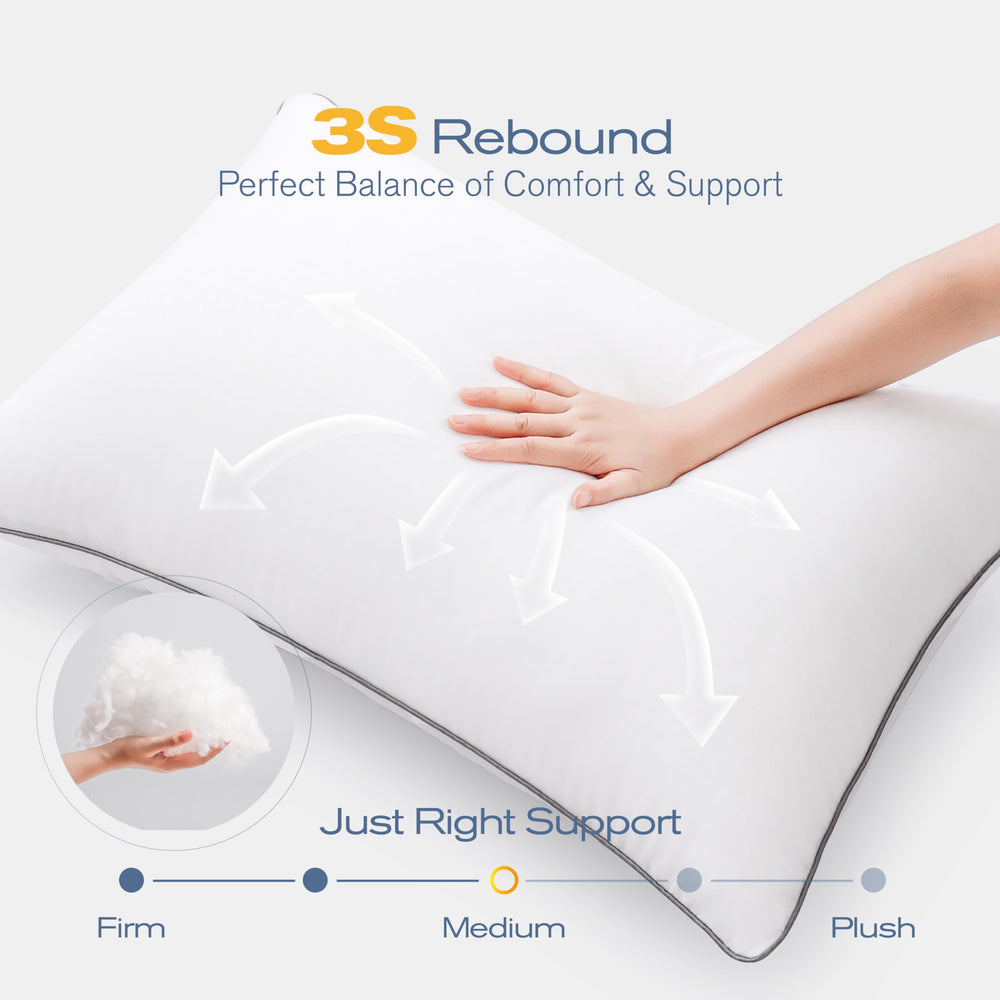 MUFEW comparación de tamaño estándar, proporción perfecta para cama
