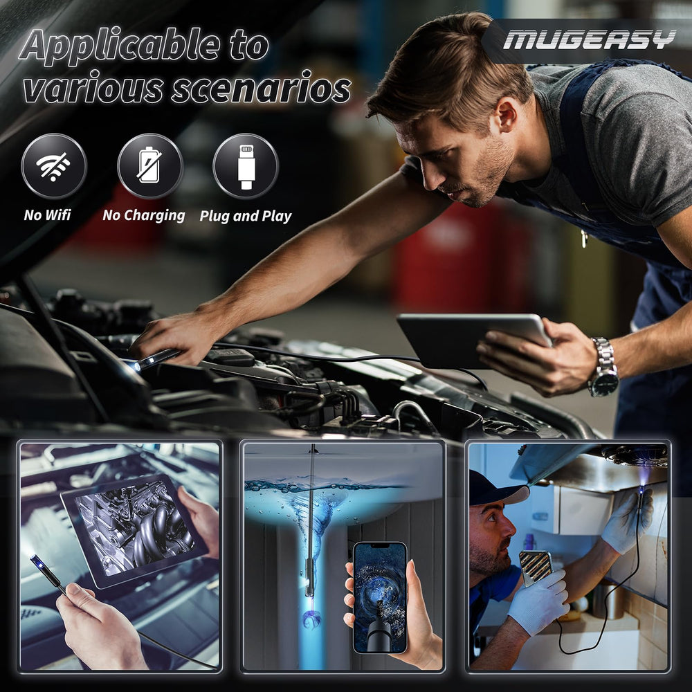 MugEasy accesorios incluidos (gancho, imán, espejo), facilitan recuperación