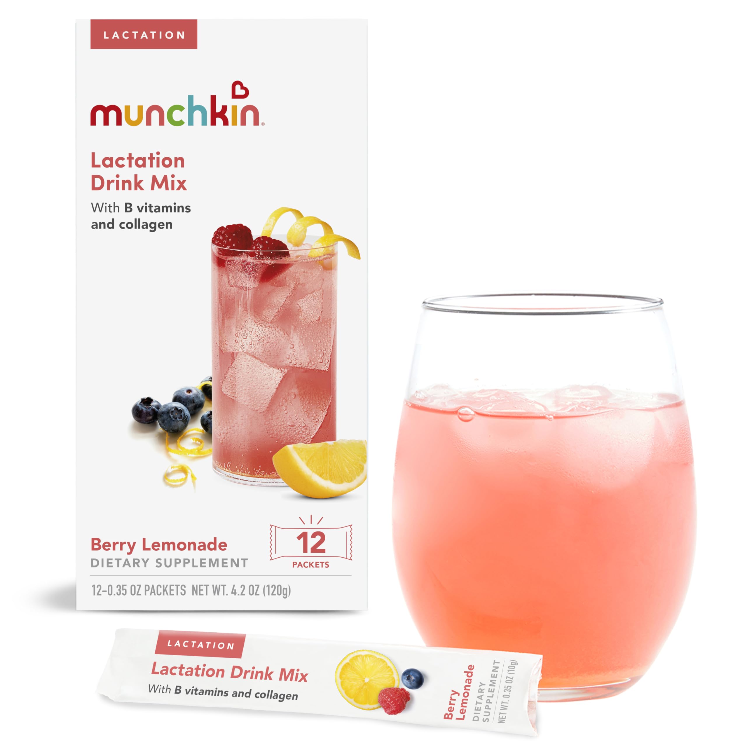 Munchkin caja frontal con 12 sobres, práctico para llevar